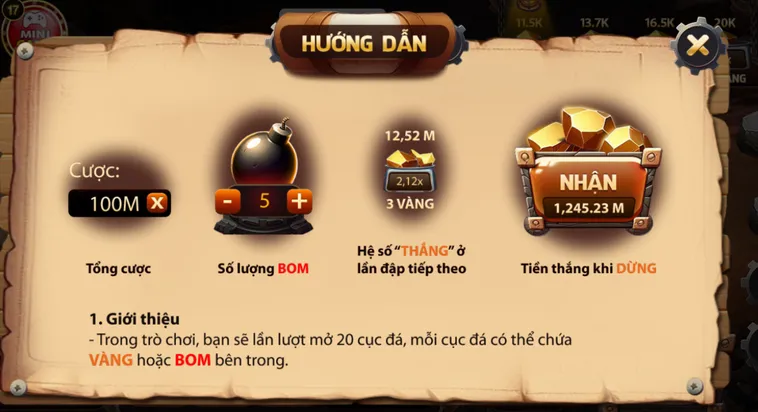 Chinh Phục Kho Báu Khổng Lồ Cùng Game Đào Vàng Tại HitClub Đẳng Cấp