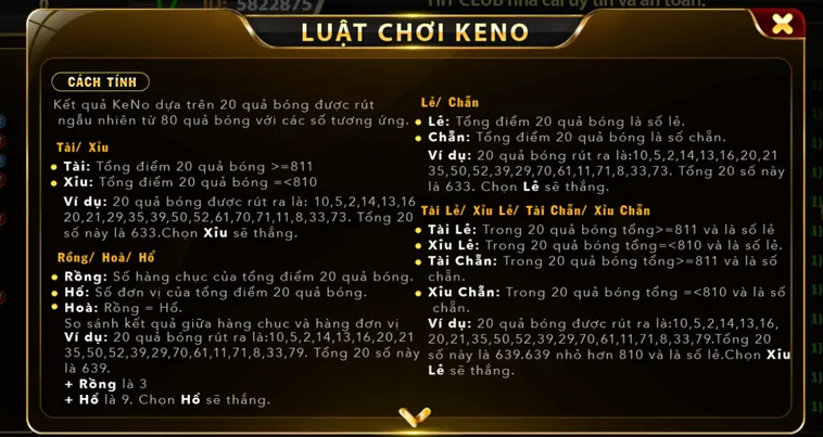 Trải Nghiệm Xổ Số Keno Tại HitClub Với Cơ Hội Trúng Thưởng Cực Lớn Mỗi Ngày