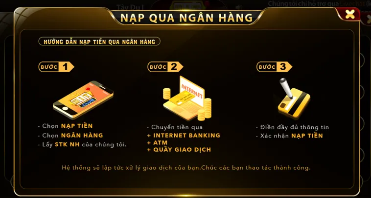 Hướng Dẫn Nạp Tiền Qua Ngân Hàng Vào HitClub Siêu Nhanh Tận Hưởng Thế Giới Giải Trí Đỉnh Cao