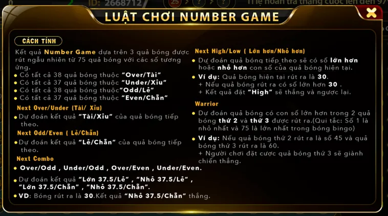 Trải Nghiệm Number Game Tại HitClub Với Cơ Hội Thắng Cược Cực Cao Mỗi Ngày