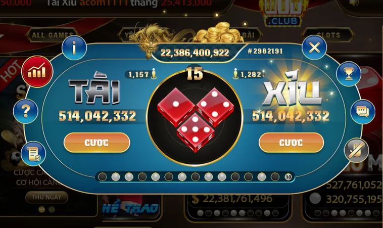 Trải Nghiệm Đỉnh Cao Cùng Sảnh Casino Tài Xỉu Tại HitClub Uy Tín Nhất