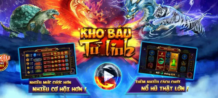 Chinh Phục Thế Giới Nổ Hũ Kho Báu Tứ Linh Tại HitClub Đầy Kịch Tính