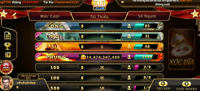 Trải Nghiệm Đỉnh Cao Casino Xóc Đĩa Tại HitClub Với Tỷ Lệ Thắng Lớn